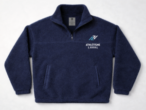 Veste en Sherpa marine - Unisexe