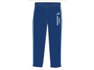 Pantalon Milos marine jambes larges