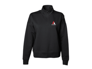 Crewneck 1/2 Zip Femme
